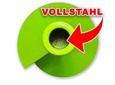 WERHE® Profi Bohrer VollStahl, Erdbohrer für bohrmaschine 180 mm Doppel-Welle extrem robust mit SDS Max Adapter - Pfahlbohrer Brunnenbohrer präzise Bohrspitze. - Image 10